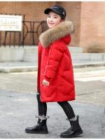 Chaqueta de Moda de Invierno para Niñas Cálida y con Capucha Parka de Algodón para Niñas de 8 a 12 Años - details 27