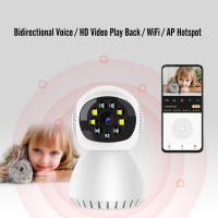 Cámara WiFi de doble banda 5G 1080P visión nocturna a todo color + monitoreo remoto del teléfono móvil, detección inteligente del cuerpo humano + voz bidireccional, cámara de red inalámbrica interior - details 3