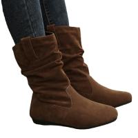 Otoño Invierno zapatos planos de mujer botas martin zapatos de bota corta de moda - details 6