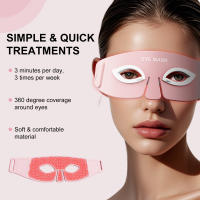 Máscara Facial de terapia de luz Led, equipo de belleza para uso doméstico, equipo de masaje ocular, máscara Ems con cable, máscara de ojos Ems para estiramiento Facial - details 6