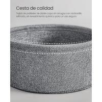 Mesa Lateral Redonda Moderna Espaciosa para Sala de Estar, Dormitorio, Mesita de Noche - details 99