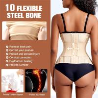 AfruliA-faja reductora para adelgazar, entrenador de cintura, faja moldeadora de cuerpo XXXS, Fajas Colombianas, corsé - details 7