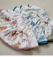 Babero de gasa de algodón de bambú para bebés y niños, Baberos para comer, espesamiento impermeable giratorio multicapa - details 1