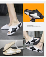 Zapatillas de hombre y mujer, chanclas de playa, zapatos casuales para parejas, casa, baño, zapatillas de EVA - details 2