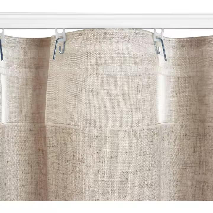 Cortina Transparente de Lino Estilo 200 cm x 300 cm Ideal para Sala de Estar, Dormitorios, Ventanas y Puertas Cortina Moderna con Ojales - 1