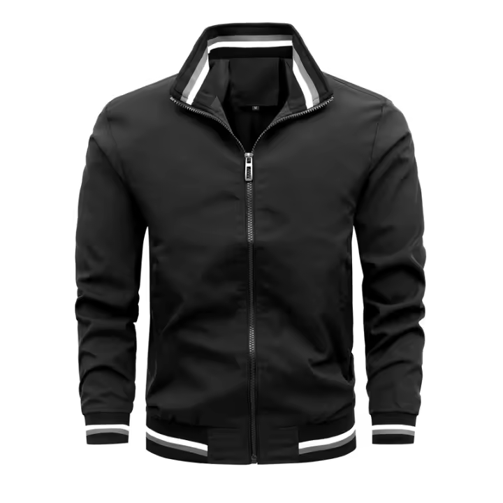Primavera otoño Bomber moda Hip Hop desgaste ts ropa de golf para hombres chaquetas ligeras de béisbol ropa - 1