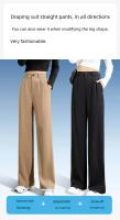 Pantalones Casuales de Pierna Ancha y Cintura Alta para Mujer Primavera-Verano 2025 - details 2