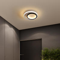 Goeco Lámpara LED Redonda Nórdica de Techo 28W Iluminación Moderna Acrílico Montaje en la Pared - details 6