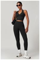 Sujetador deportivo con cuello colgante, ropa interior deportiva sin costuras, sujetador con espalda abierta, Top de Yoga para Fitness, soporte para mujer, Top corto de entrenamiento para gimnasio - details 20