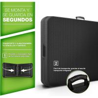 Mesa Plegable Multifuncional 180 x 75 cm Portátil para Terraza, Exterior, Balcón, Picnic - details 10