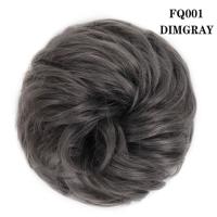 Extensiones de cabello para mujer, peluca Retro para Cosplay, peluca para discoteca y Bar, coleteros sintéticos, moño de pelo desordenado, piezas de cabello postizas - details 8