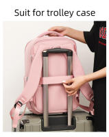 Bolsa de Montañismo para gimnasio con bolsillo para zapatos, mochila de negocios para acampar al aire libre, mochila escolar para ordenador portátil universitario de gran capacidad - details 2