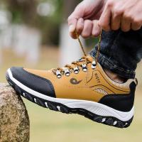 Zapatillas de deporte, zapatos casuales ligeros de otoño, mocasines para exteriores, plataforma Trekking 2023, zapatos de senderismo para hombres - details 4