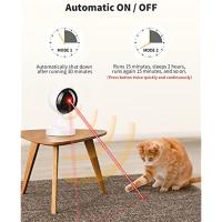 ATUBNAN Automatic Laser Cat Toys,USB Rechargeable,Interactive Cat Toy for Indoor Cats Kitty Kittens Dog,Multifunctional Cat Toy - details 4