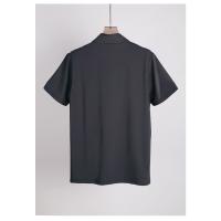Verano polo de los hombres de deportes casuales de hielo fresco tejido de manga corta transpirable adecuado para la aptitud polo elástico - details 14