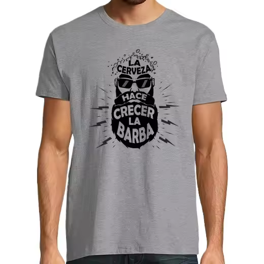 Barba Hipster Cerveza Camisetas CERVEZA,Pack Regalo Camiseta Personalizada - 1