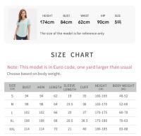Camiseta deportiva lisa de manga corta para mujer, Top holgado para Fitness, camiseta de gimnasio - details 0