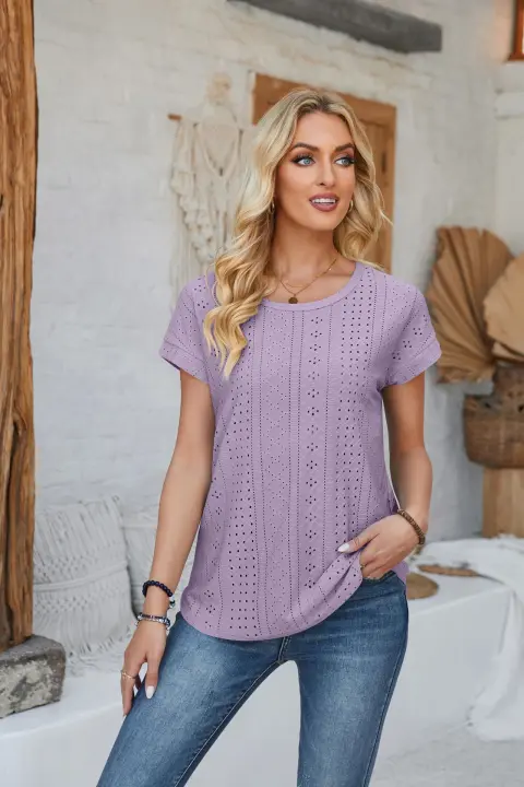 Moda Normal Camiseta de Verano para Mujer Moda Normal | Miravia