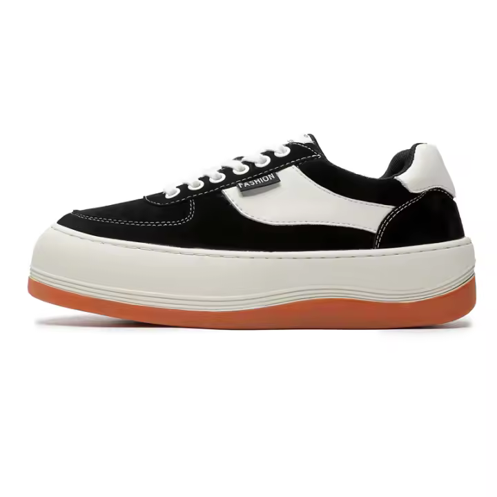 Moda casual fondo grueso parte superior baja super fire estilo callejero tendencia zapatos de plataforma gruesa - 1