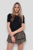 Ral plisado corto para mujer, falda Vintage de cintura alta con volantes, vestido bohemio de vacaciones para mujer - details 37