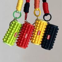 Llavero de espuma 3D tejido a mano, decoración de bolso antipérdida, Mini juguete antiestrés, baratija, llavero de Yoga DIY, regalos de gimnasio - details 2