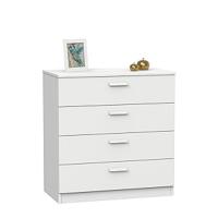 Armario Dormitorio Ropero 2 Puertas, Blanco, 180x79x52 cm(Alto x Ancho x Fondo), Mueble Auxiliar Moderno, Colección Tibet - details 9