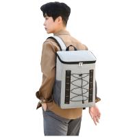 Mochila de Picnic Refrigerada Bolsa de Hielo de Gran Capacidad Nueva Mochila Multifuncional de Aislamiento Térmico de Doble Capa para Acampar - details 0