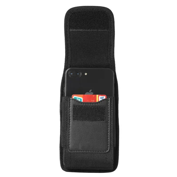 Riñonera impermeable para teléfono móvil, para caminar, senderismo, acampar, tela Oxford - 1