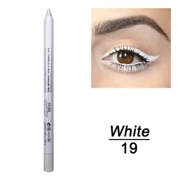 Lápiz Delineador de ojos nacarado, sombra de ojos no floreciente, maquillaje de ojos impermeable para mujeres, uso diario - 1