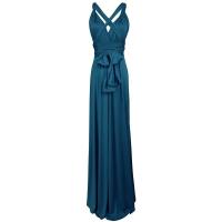 Vestido largo con vendaje sexy y espalda cruzada con múltiples correas y uso multidireccional - details 58