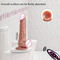 Leten Vibrador Telescópico Realista Juguete Intimo para Adultos con Calor Giratorio - details 10