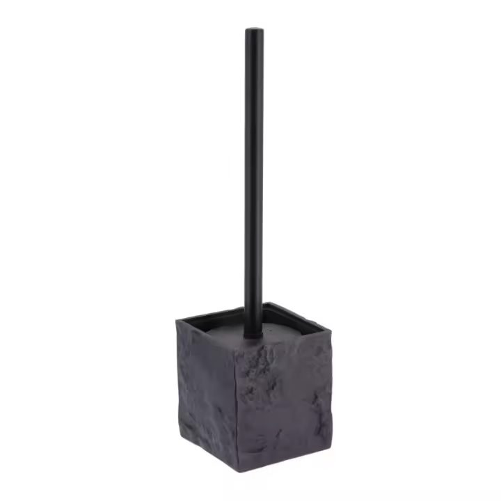 ESCOBILLA DE ASEO CUADRADA POLIRESINA – NEGRO Y BLANCO - 1