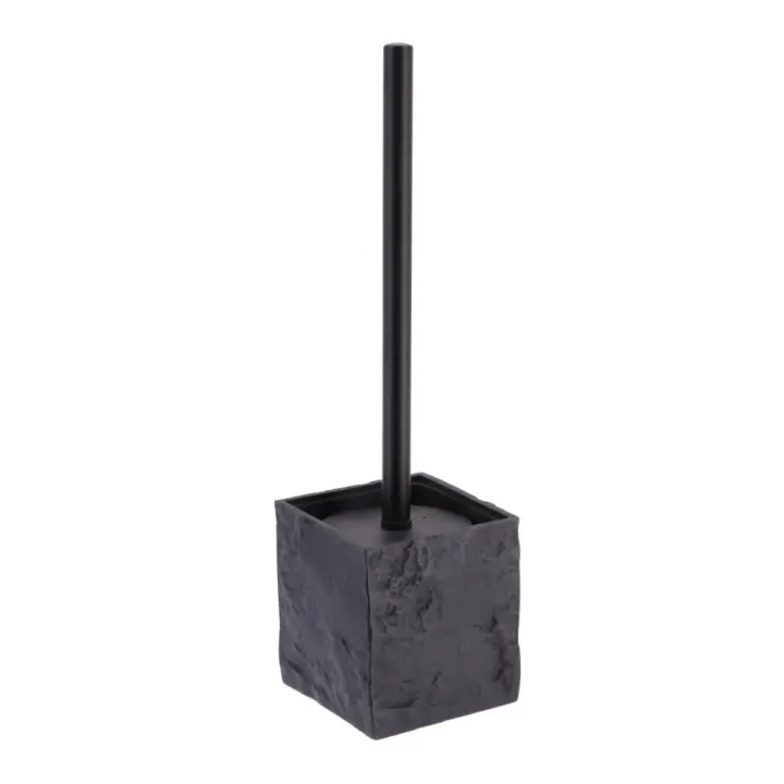 ESCOBILLA DE ASEO CUADRADA POLIRESINA – NEGRO Y BLANCO - 1