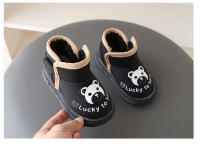 Otoño nuevas botas de nieve de algodón grandes lindas luces apiladas botas calientes de los niños engrosadas tesoro masculino botas de algodón antideslizantes tesoro femenino - details 12