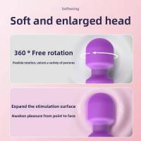 USB recargable impermeable fuerte 20 modos poderoso AV varilla vibrador juguetes sexuales para mujeres - details 2