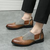 Mocasines Retro para Hombres Zapatos de Negocios Casuales Transpirables - details 1