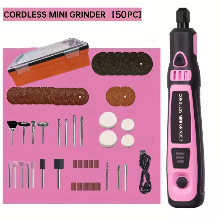 1pc Espada Rotativa Inalámbrica Recargable con Pluma de Grabado y Batería, Velocidad Ajustable Eléctrica, Herramientas Portátiles para Tallar Madera para Moler, Pulir, Taladrar, Grabar - 1