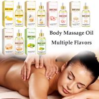 Aceite de masaje corporal de vainilla para reparación de la piel brillante, suave, alivio del estrés, hidratante, estiramiento de la piel seca, aceites esenciales para el cuidado - details 0