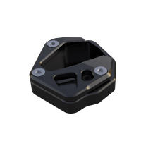 Soporte de motocicleta extensión de caballete lateral ampliar placa de soporte de almohadilla de pie para Moto Guzzi V100 V 100 Mandello 2023 2024 2025 - details 2