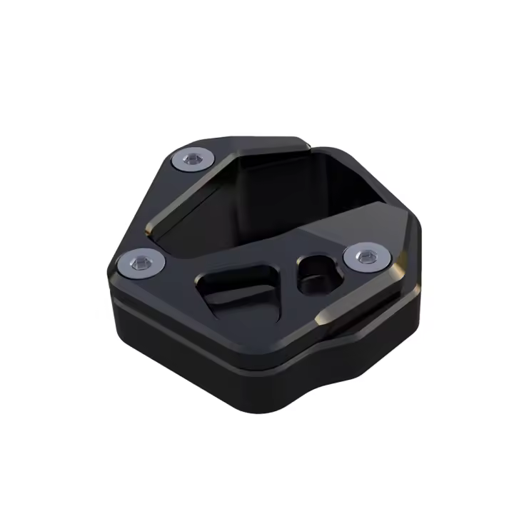 Soporte de motocicleta extensión de caballete lateral ampliar placa de soporte de almohadilla de pie para Moto Guzzi V100 V 100 Mandello 2023 2024 2025 - 1