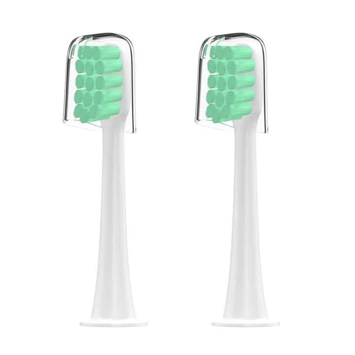 Cabezales de repuesto para cepillo de dientes Xiaomi Mijia SOOCARE X1 X3 sonic PP, saludable, en forma de W, 2 unidades - 1
