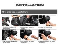 Rhinowalk-alforja lateral para Motor de motocicleta, 20L, 1 o 2 uds., Universal, impermeable, bolsa interior extraíble, alforja Lage - details 18