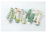 Calcetines de algodón de malla transpirables, absorbentes del sudor y desodorantes para niños, 5 pares - details 4