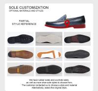 Zapatos informales antideslizantes de cuero británico de negocios, tacón bajo, zapatos de hombre transpirables de primavera - details 2