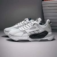 Zapatos de mujer con suela blanda deportiva para parejas estilo baloncesto con bloques de color, informales transpirables en primavera e invierno - details 2