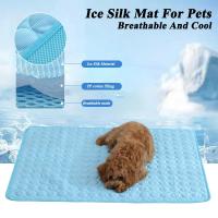 Alfombra Refrescante de Verano para Mascotas Camilla de Cama Transpirable y Lavable para Perros y Gatos Accesorios de Suministros para Mascotas - details 0