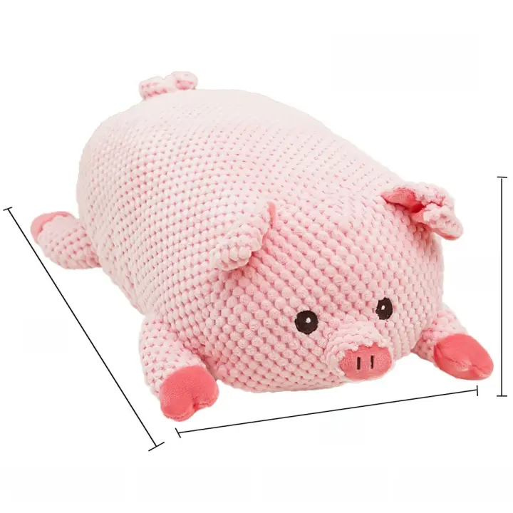 Juguete de Peluche de Bulldog Resistente a Mordiscos, Juguete de Sonido de Fruta - 1