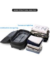 Mochila de compresión al vacío para hombre, bolsa de viaje para ordenador portátil de 17 pulgadas, de gran capacidad, para negocios y escuela - details 6