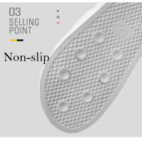 Zapatillas de verano para hombre, chanclas suaves, Unisex, para exteriores, ocio, cómodas sandalias antideslizantes para la playa, chanclas planas para baño interior - details 7
