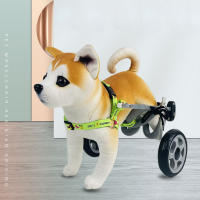 Silla de ruedas para perros con discapacidad, elevador de extremidades traseras para mascotas, carrito de aleación de aluminio, Osito de pelo dorado, asistencia para piernas traseras, soporte para ejercicio, andador - details 1